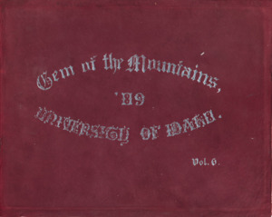 The Gem of the Mountains was the official yearbook of the University of Idaho from 1903 to 2004.
