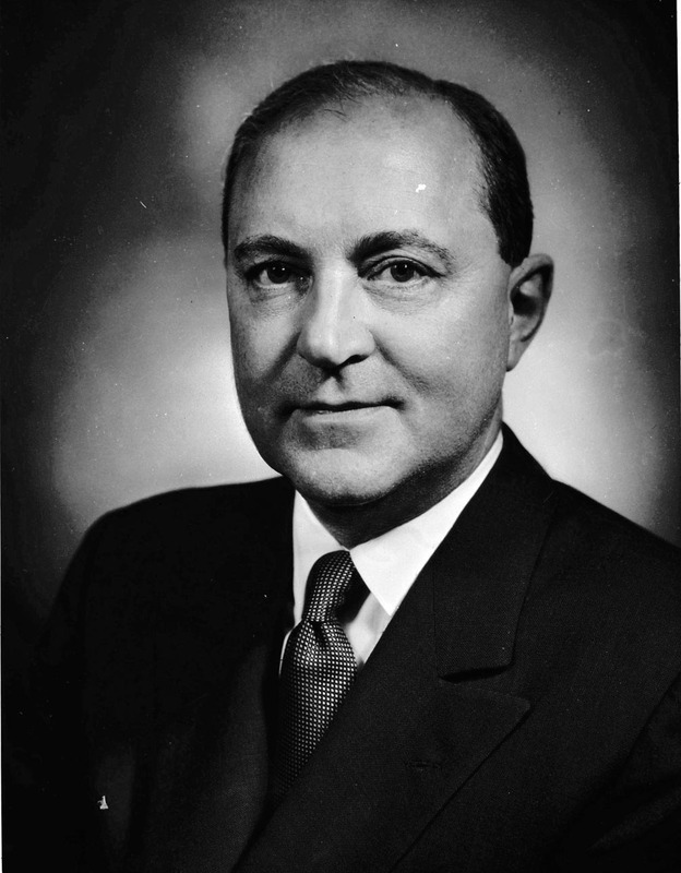 Portrait of Ernest A. Gross, diplomat, lawyer, and the head of the U.S. United Nations delegation.