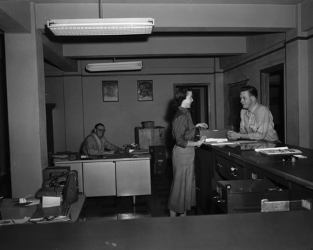 The Student Union Building office.