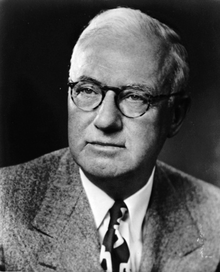 Portrait of Judge William Healy, President of the Bar Association.