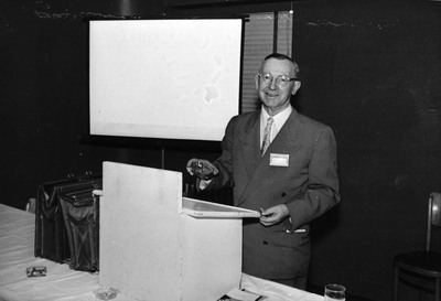 Portrait of Mark Kulp, recipient of honorary Doctorate of Science degree.