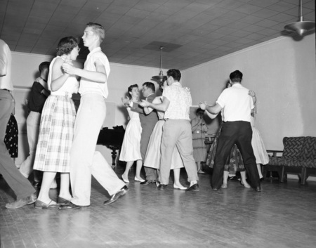 Students attending a dance at Lewis-Clark State College.