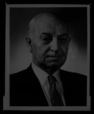 Portrait of Honorary Doctor of Science degree recipient Carl G. Paulson.