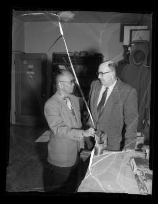 Professor W.W. Staley from the College of Mines and UI alumn Prof. Ramon Ramos from the University of the Philippines.