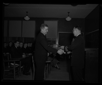 Navy chief retiring from University of Idaho in in-class ceremony.