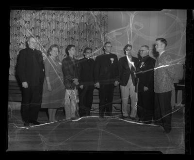 Newman Club meeting with chaplains and presidents of schools in Idaho.