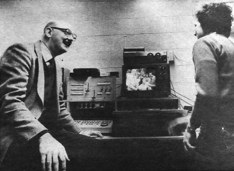 Armstrong and Sobotta share a laugh
