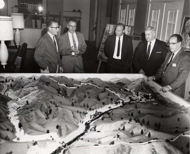 Model of Potlatch logging area