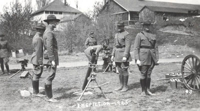 U of I Military Science Inspection