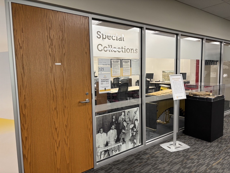 Front entrance of the Reading Room