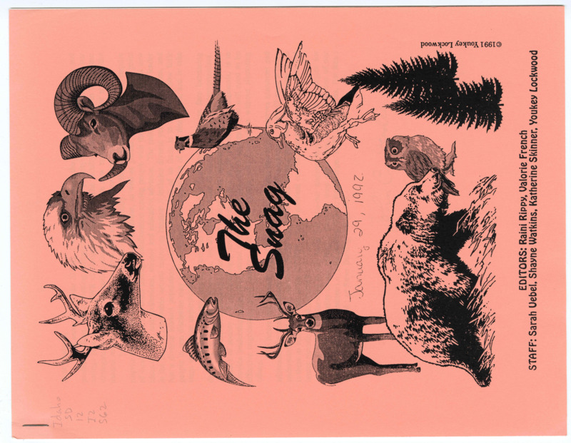 Cover of The Snag, January 29, 1991