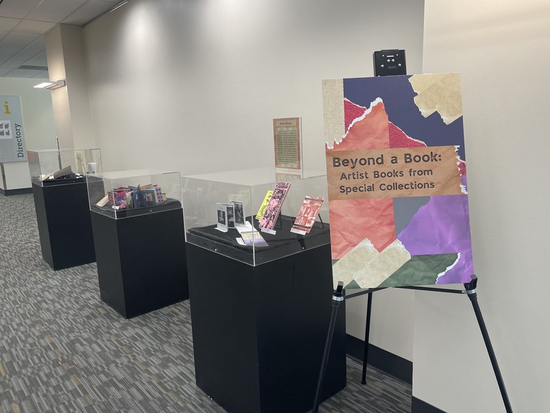 Beyond a Book: Artist Books display [1]