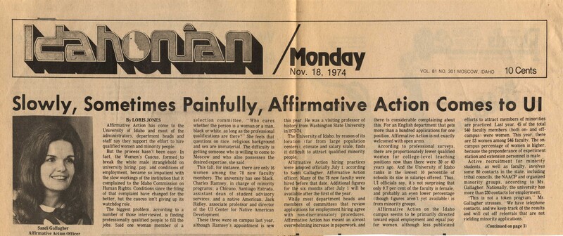 Idahonian article