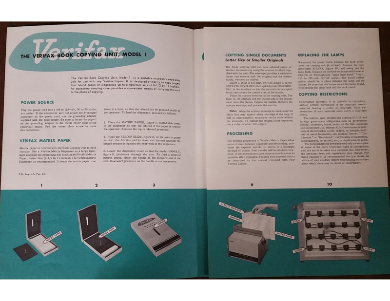 Kodak Verifax Book Copying Unit [3]