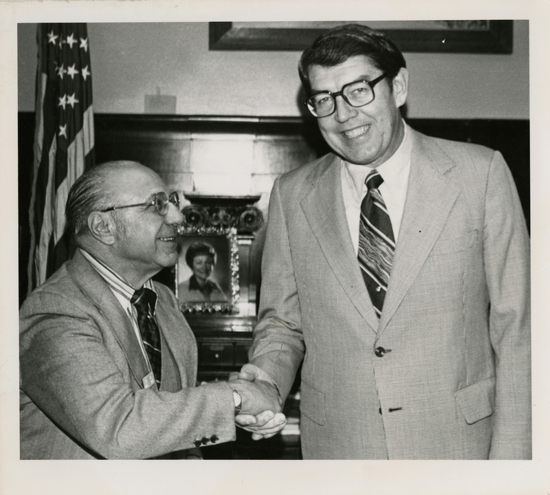 Post Register Executives with the Governor