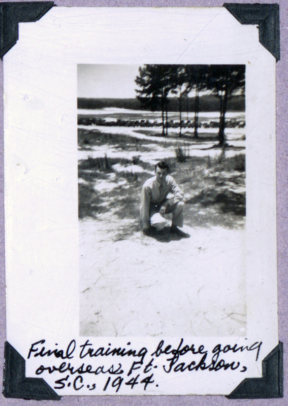 Final Training before going overseas. Ft. Jackson, S.C.