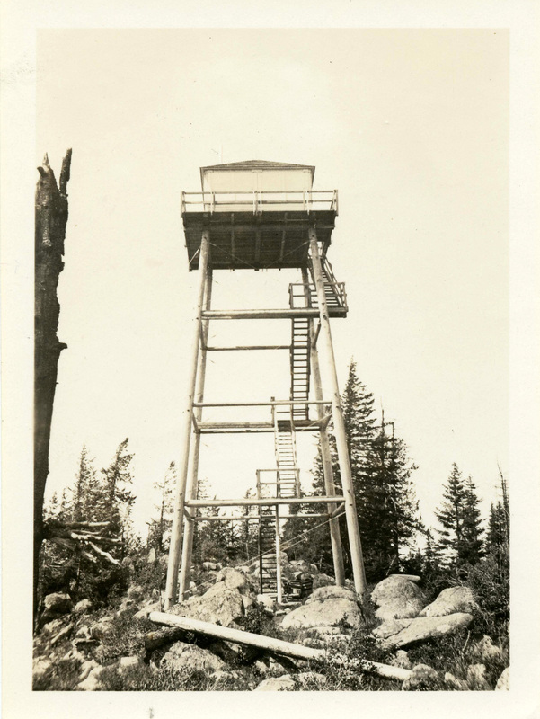 Moscow Mountain lookout tower