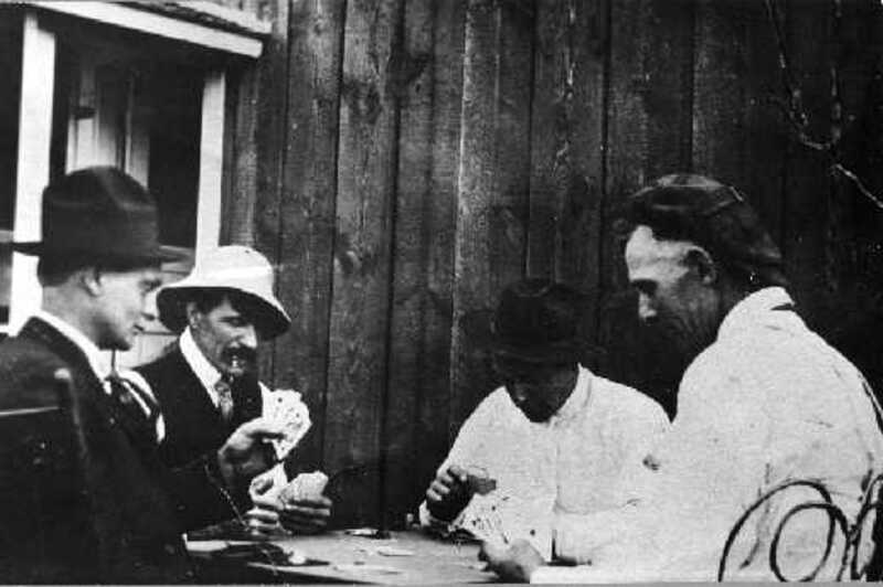 Poker game in Bovill, Idaho