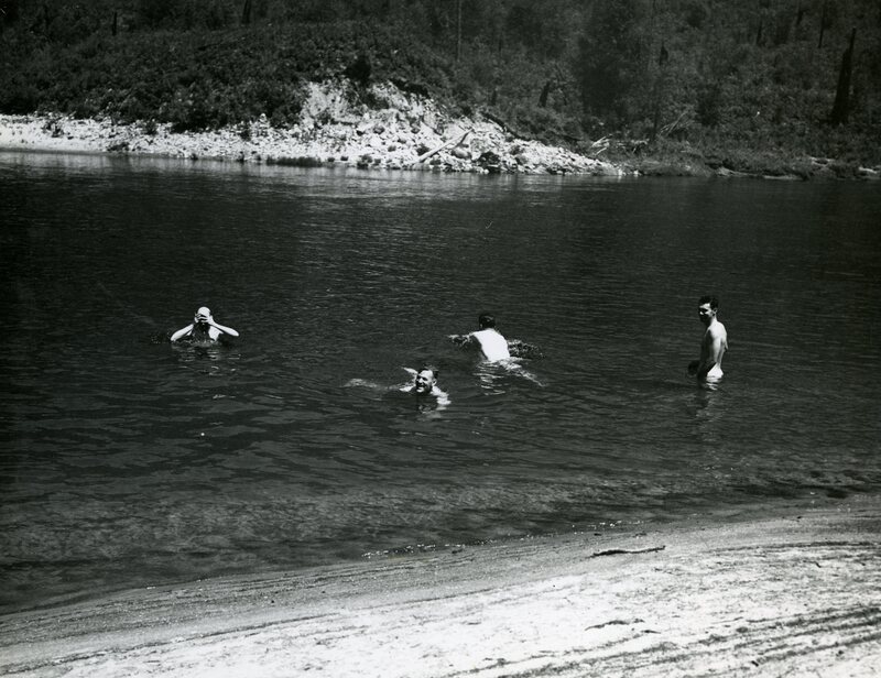Swimming in the North Fork Clearwater River