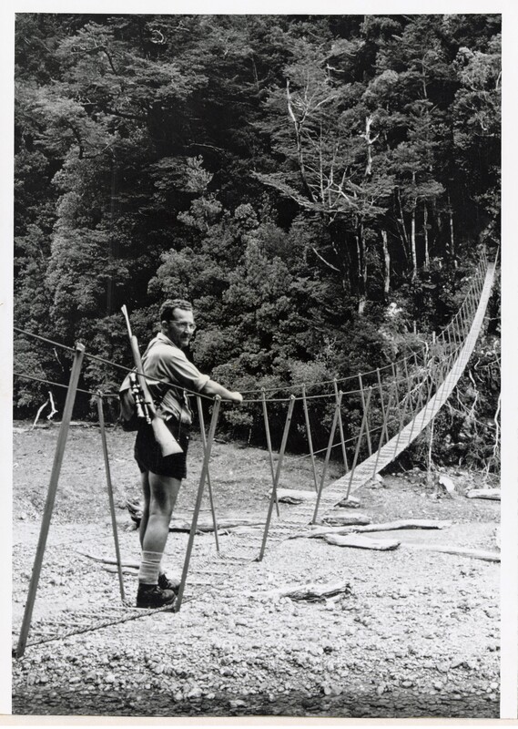 Kenneth Hungerford in New Zealand