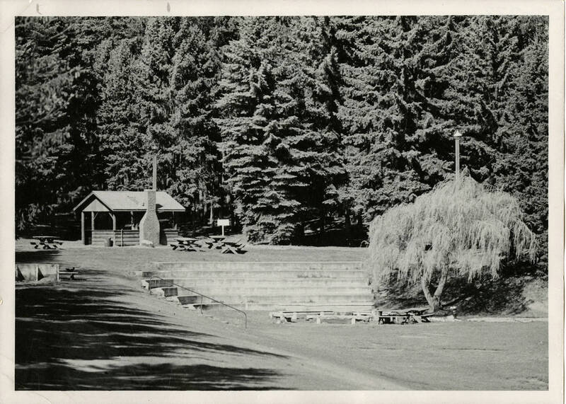 Shattuck Arboretum amphitheater 