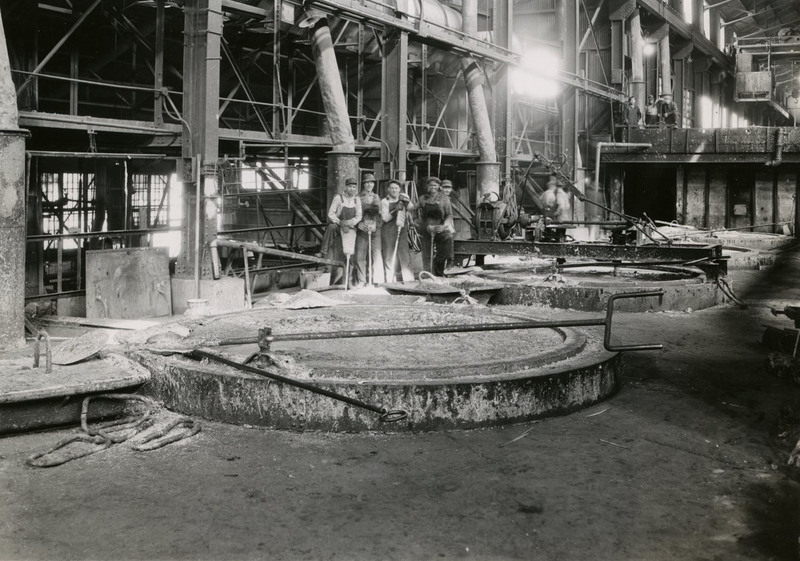 Inside warehouse