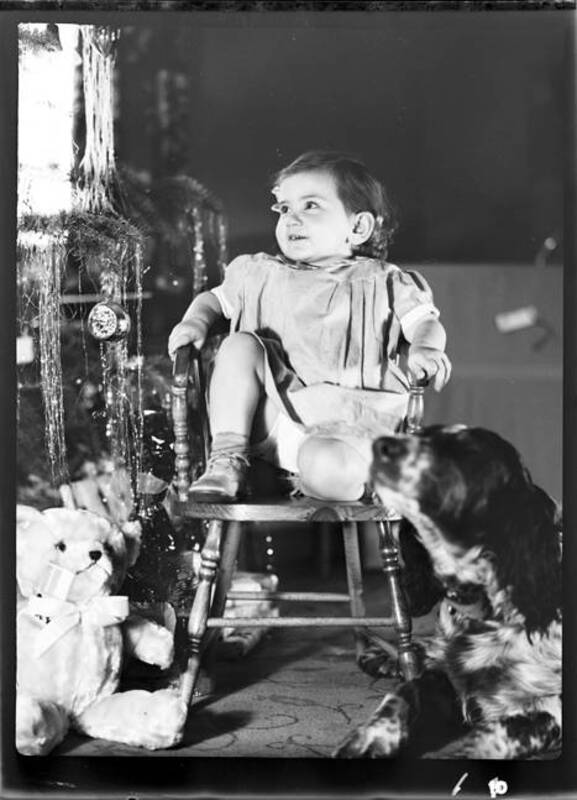 Kay Laughlin at Christmas