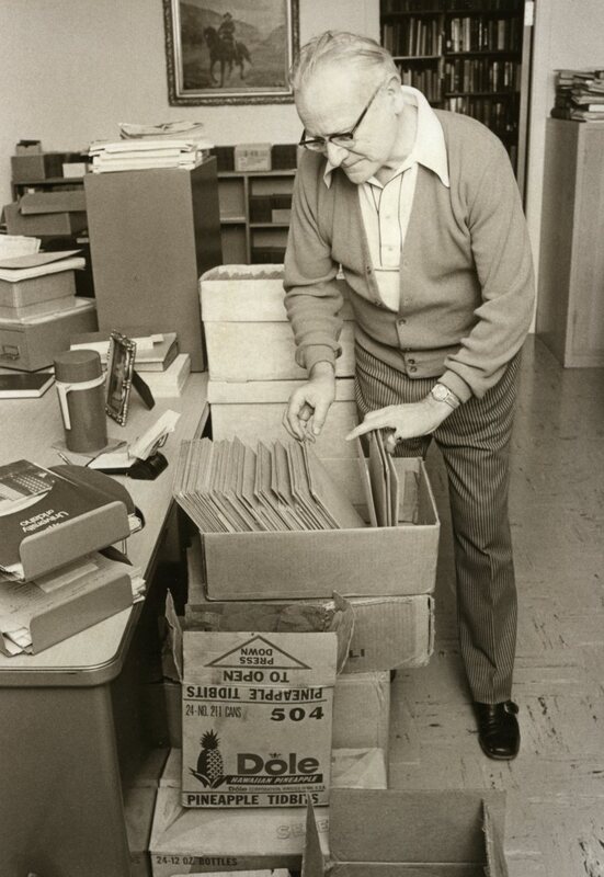 Charles Webbert moving negatives