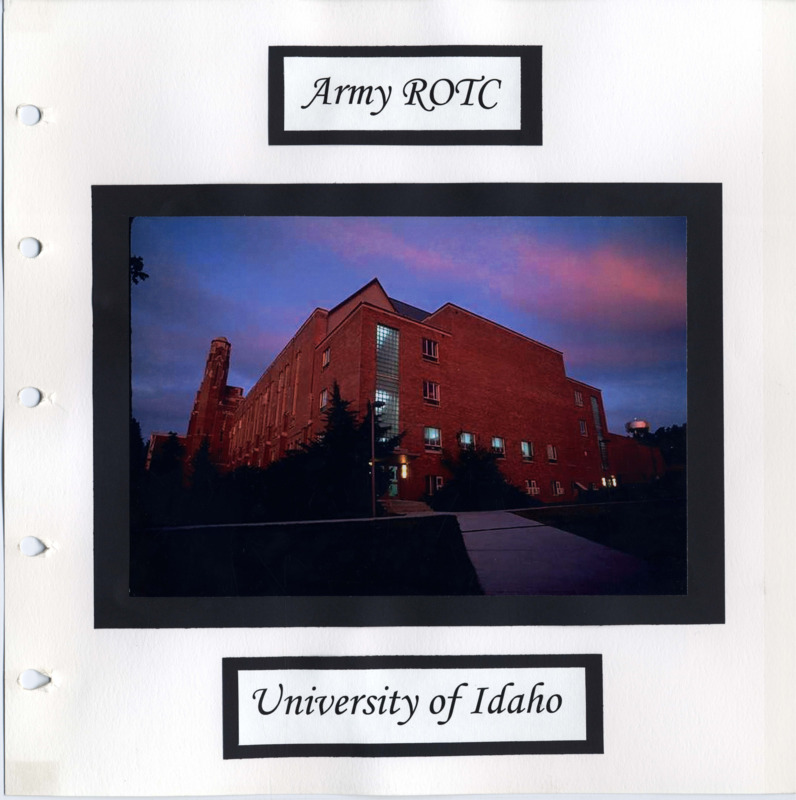 Army ROTC Scrapbook