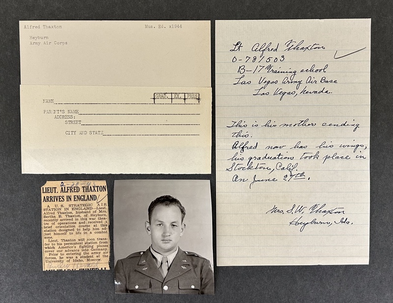 Alfred Thaxton files