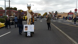 Baby Joe at Homecoming Parade [2]