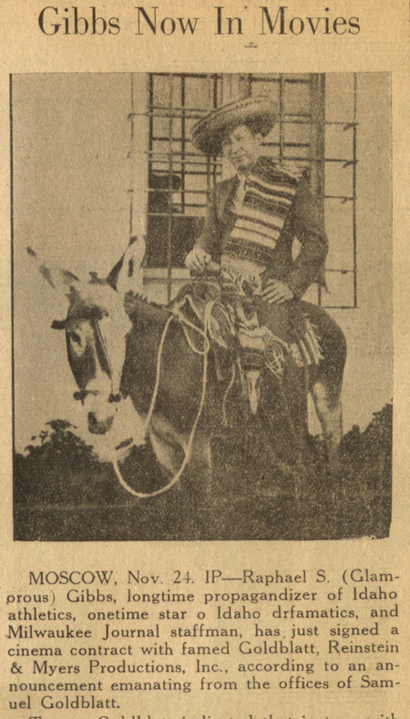 Image of U of I Argonaut pokes fun at alumnus Rafe Gibbs