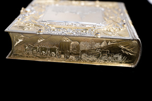 Silver and Gold Book edge detail [06]