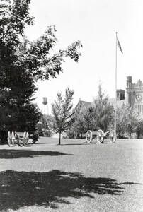 Cannons on Administration Building Lawn