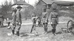 Image of U of I Military Science Inspection