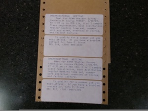 Organizational Meeting