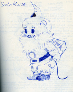 Santa Mouse