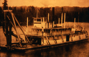 Image of United States Corps of Engineers dredging vessel