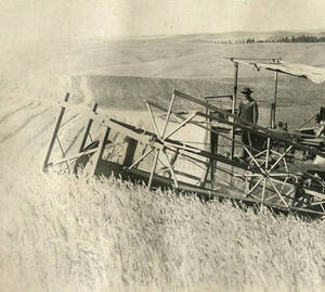 Horse-drawn threshing machine [2]