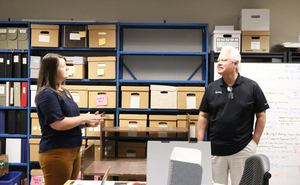 President C. Scott Green and Provost Torrey Lawrence Visit [2]