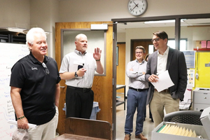 President C. Scott Green and Provost Torrey Lawrence Visit [3]