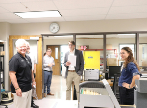 President C. Scott Green and Provost Torrey Lawrence Visit [4]