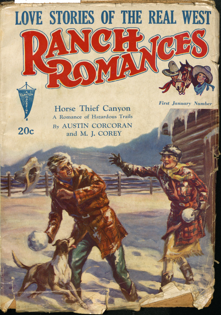 Image of Ranch Romances pulp magazine