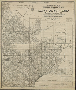 Map of Latah County, Idaho [2]