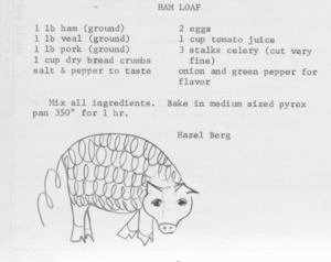Ham Loaf Recipe