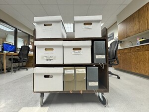 Image of Boxes from the Wildlife Resources Department Records