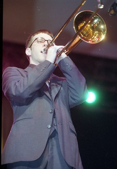 student winners performing at the 2001 Lionel Hampton Jazz Festival