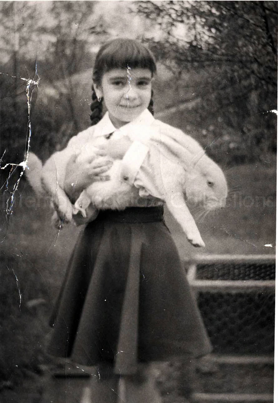 Girl with Rabbit