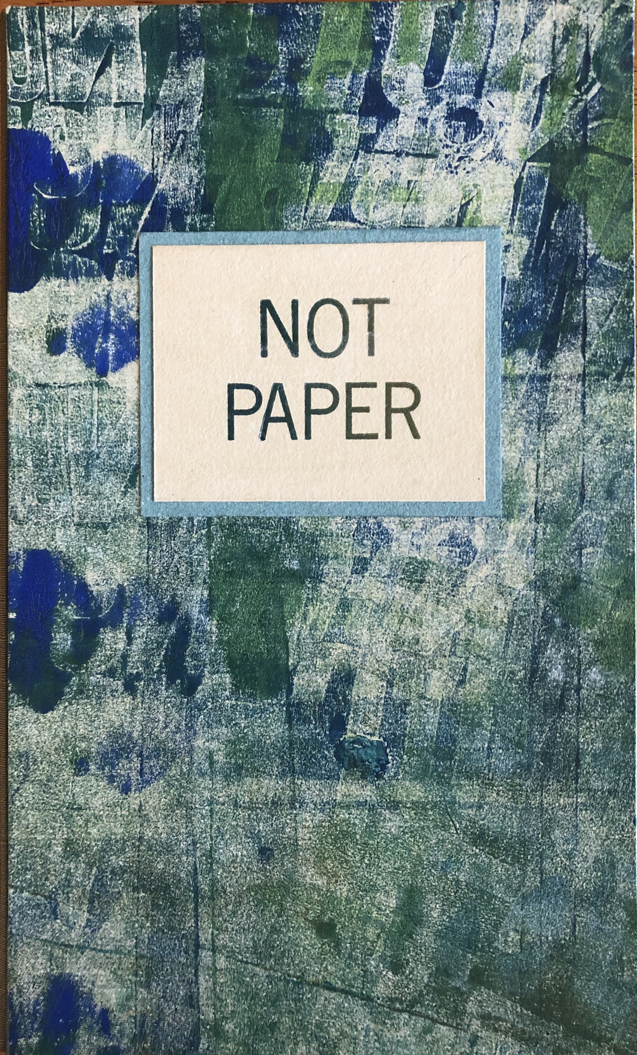 Preview image for Inside the Cover: Not Paper