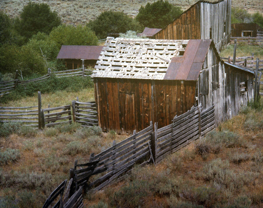 Dilapidated buildings on a ranch received a score of 22 at the Boise Camera Club competition.